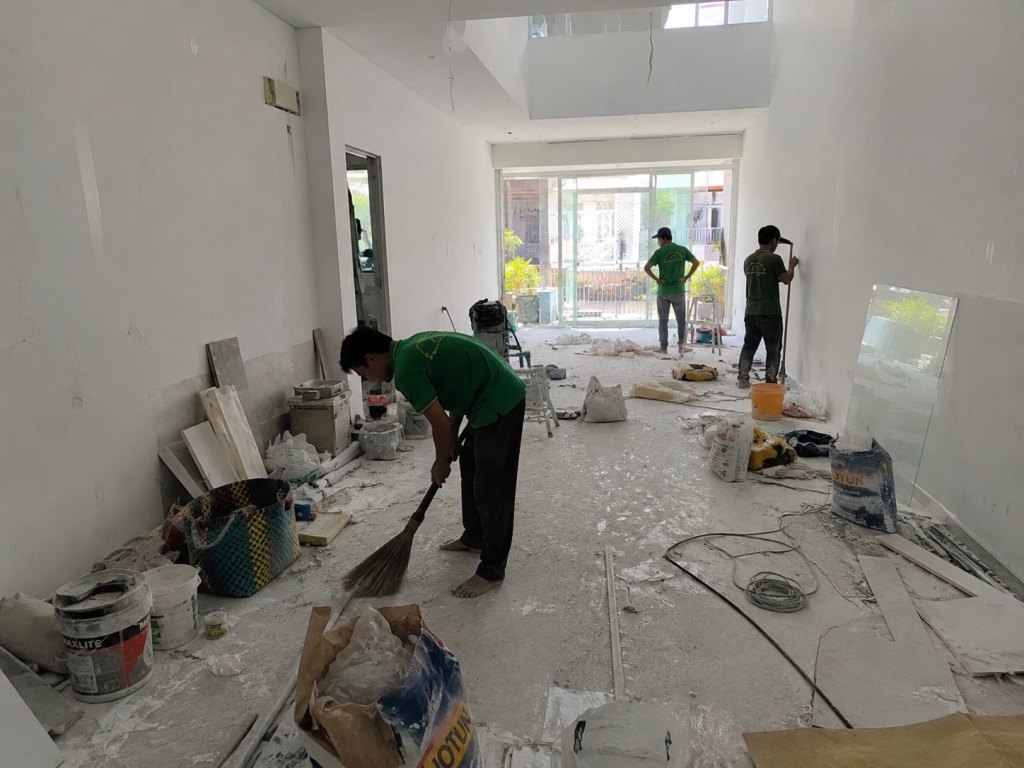 tong ve sinh cong trinh con nhieu vet ban can xu ly tai hue